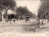 Avenue de la gare de blida vers les années 1920 du côté du pont