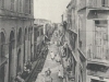 La rue du bey vers 1920, une vue surélevée